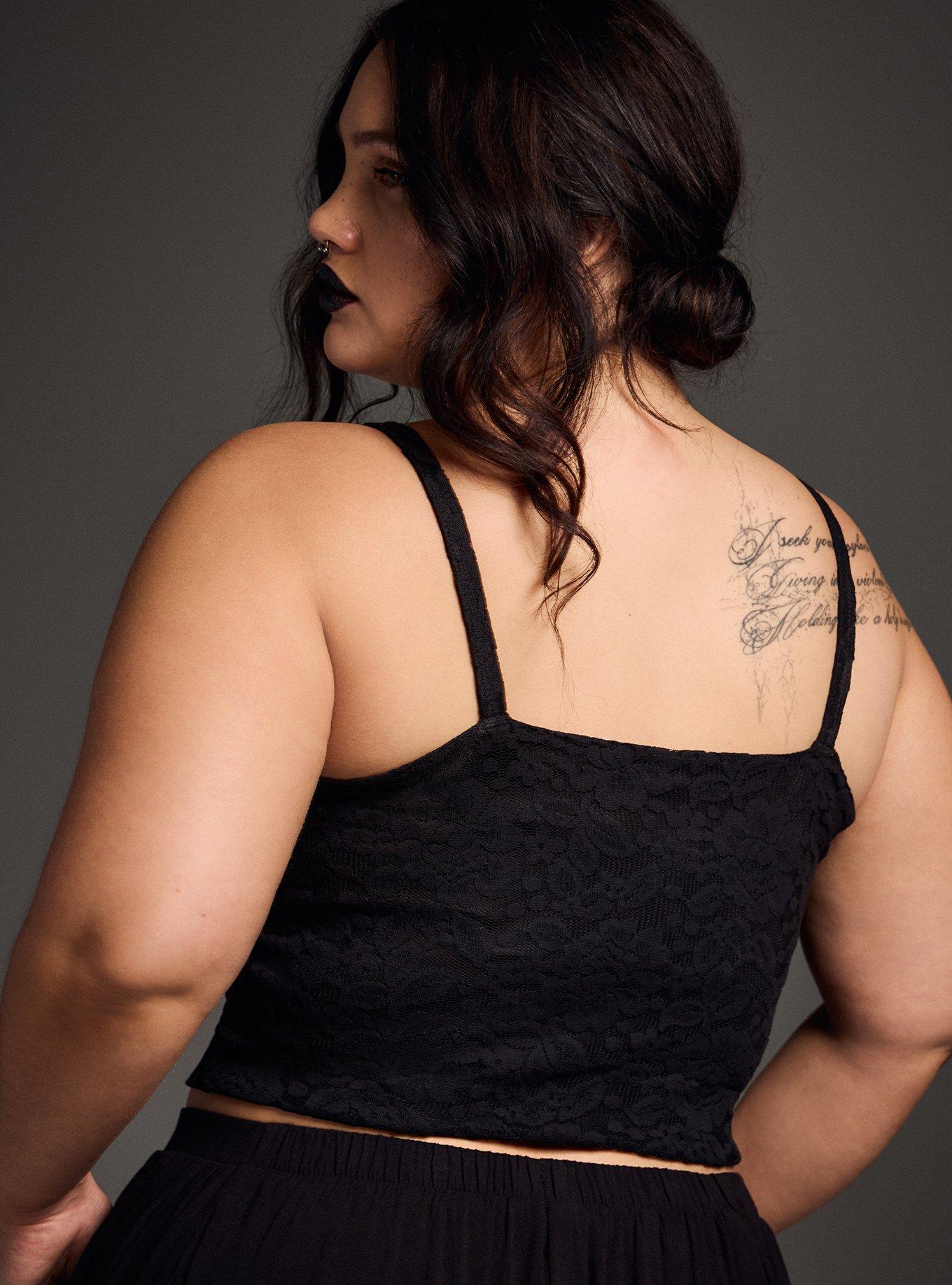 Nightfall Bustier Foxy Crop Tank