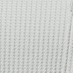 Cropped Waffle Pocket Crew Tee, WROUGHT IRON, swatch