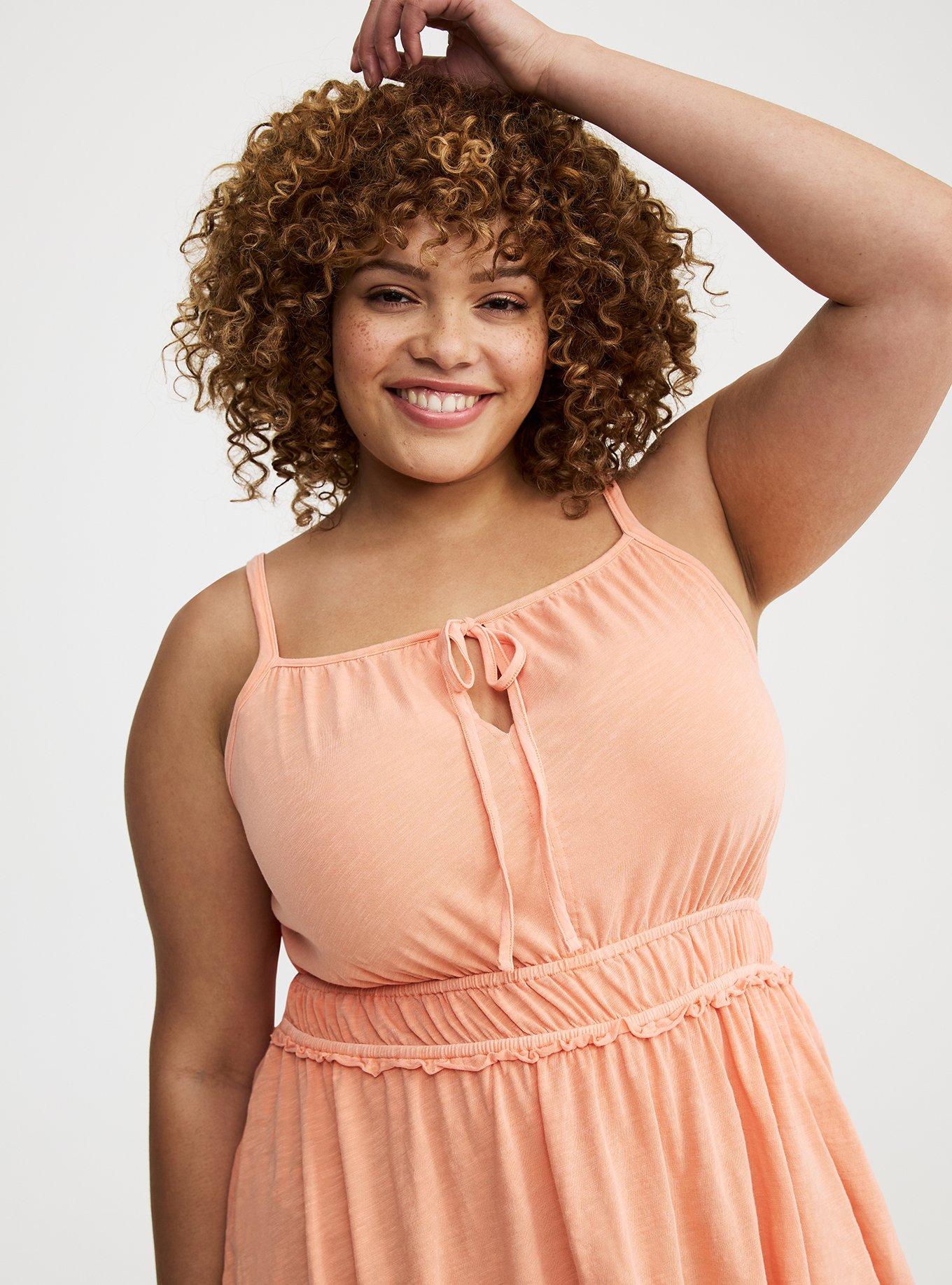Drawstring Cami Babydoll Top