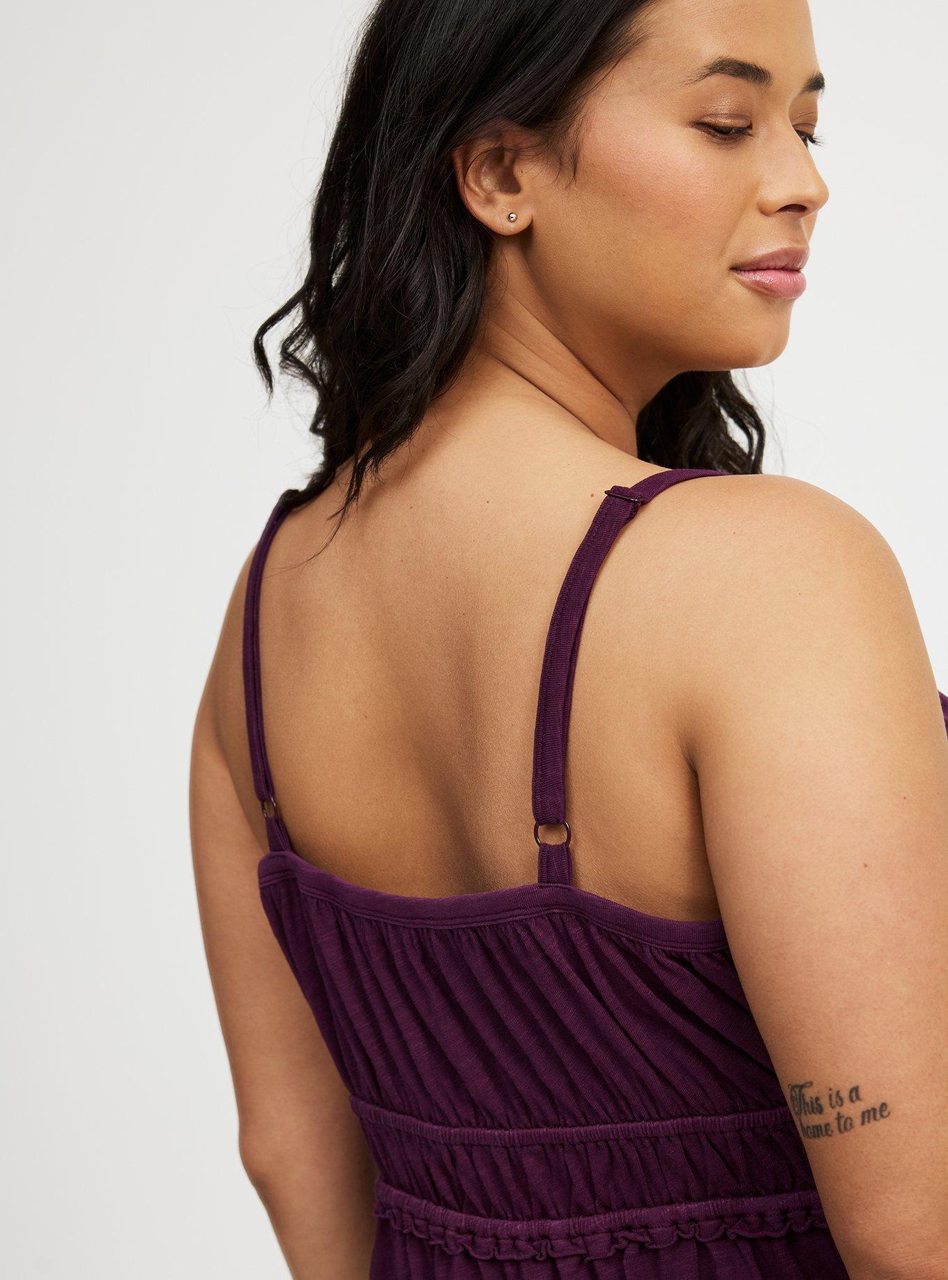 Drawstring Cami Babydoll Top