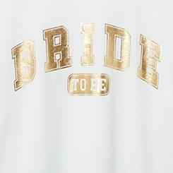BRIDE TO BE CLASSIC FIT HERITAGE JERSEY CREW TEE, BLANC DE BLANC, swatch