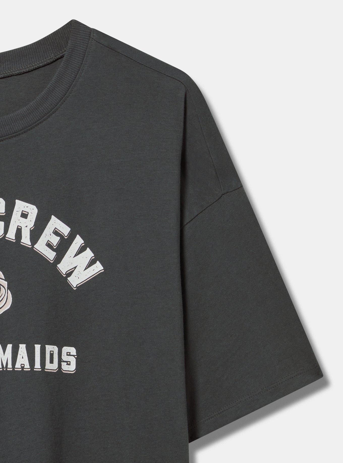 I Do Crew Bridesmaid Oversized Heritage Jersey Tunic Tee