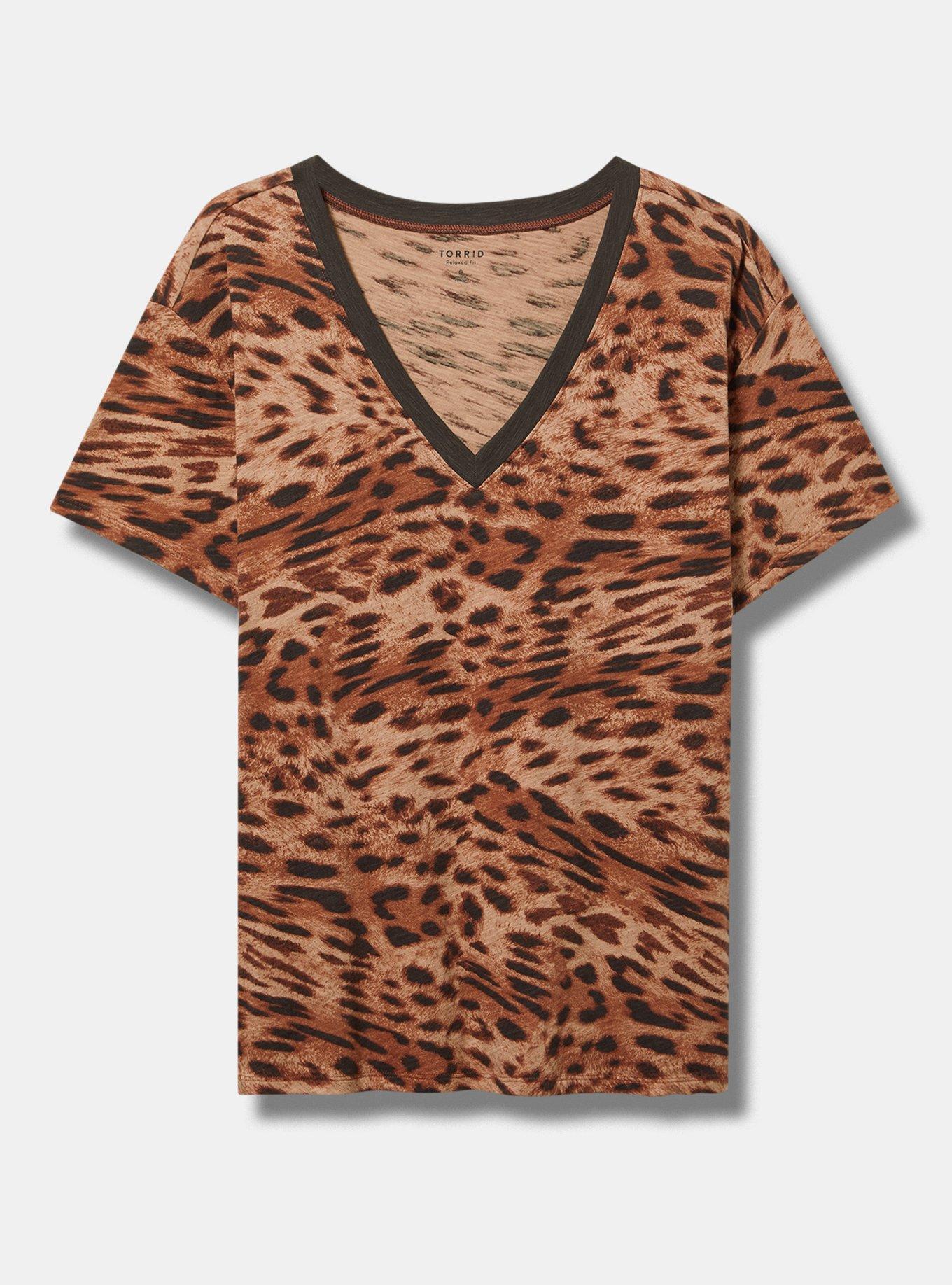 Heritage Slub Relaxed V-Neck Tee