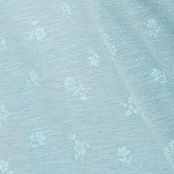 Heritage Slub V-Neck Relaxed Tee, MERRIT DITSY AQUA, swatch