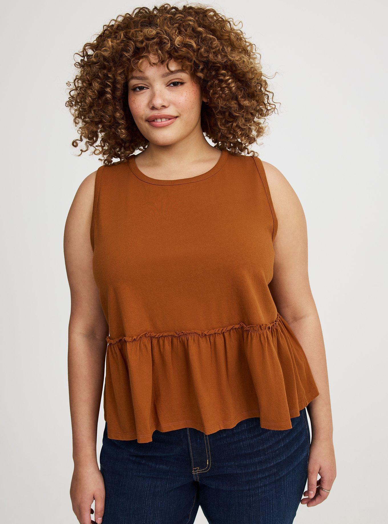 Cotton Crew Babydoll Top