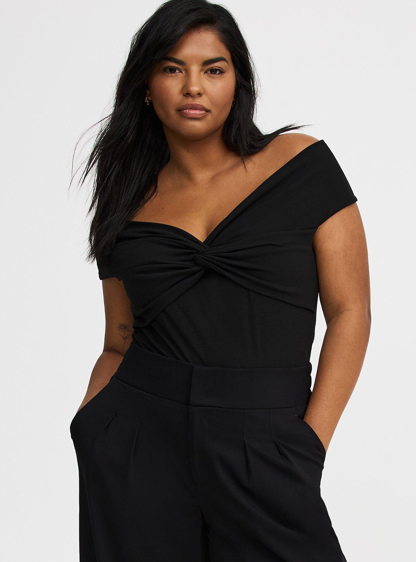 Off-Shoulder Twist Top