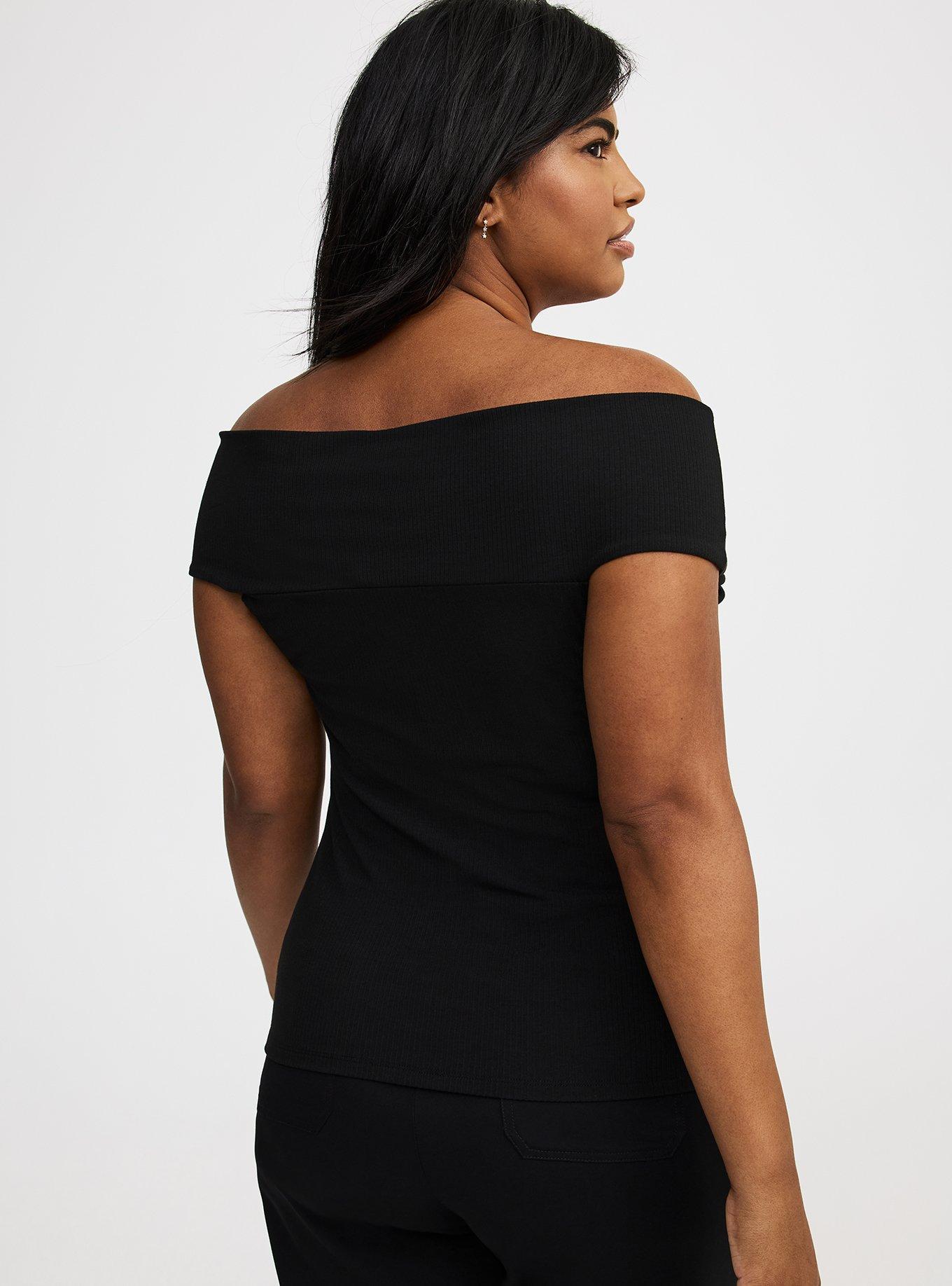 Off-Shoulder Twist Top