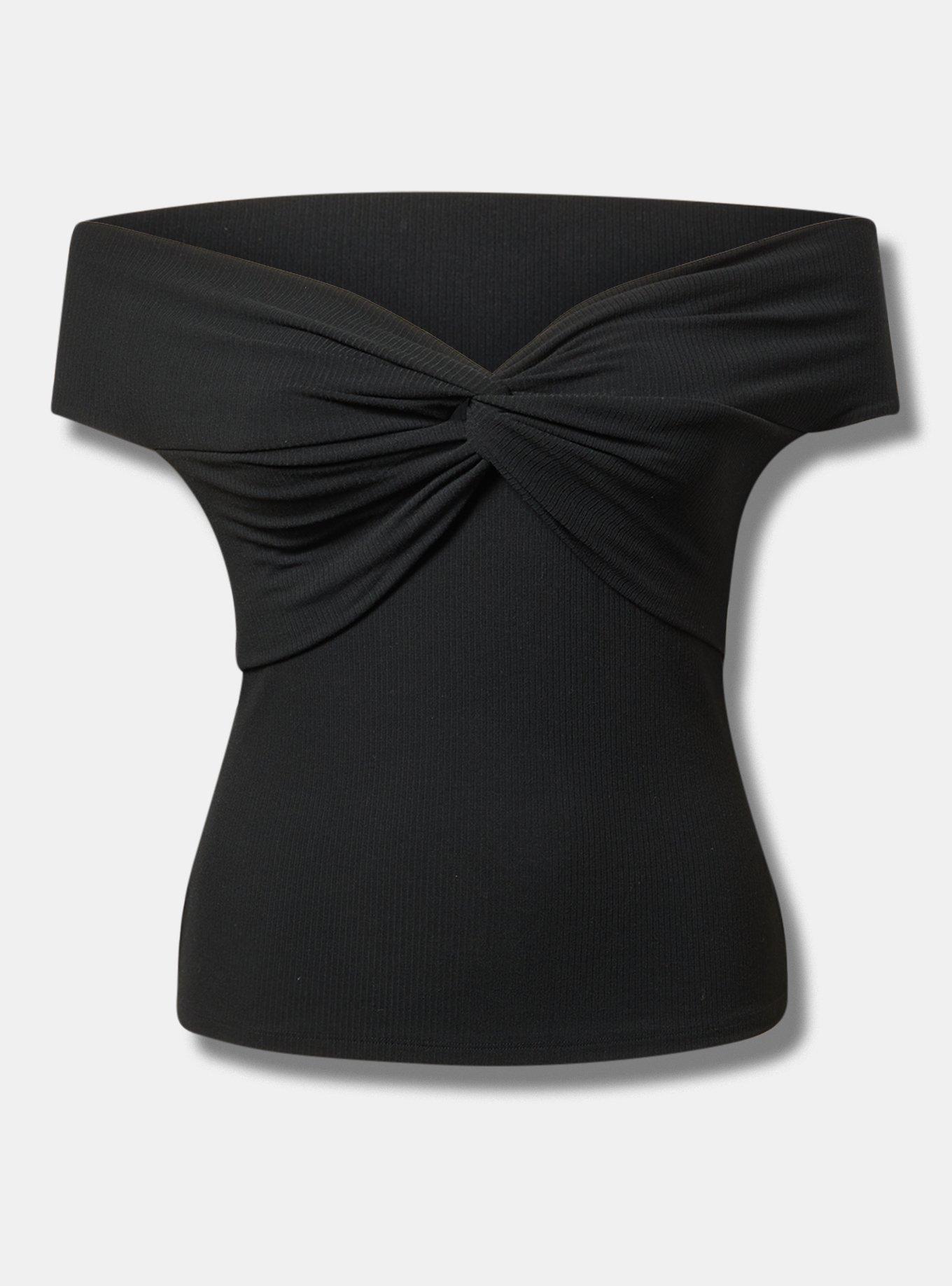 Plus Size - Off-Shoulder Twist Top - Torrid