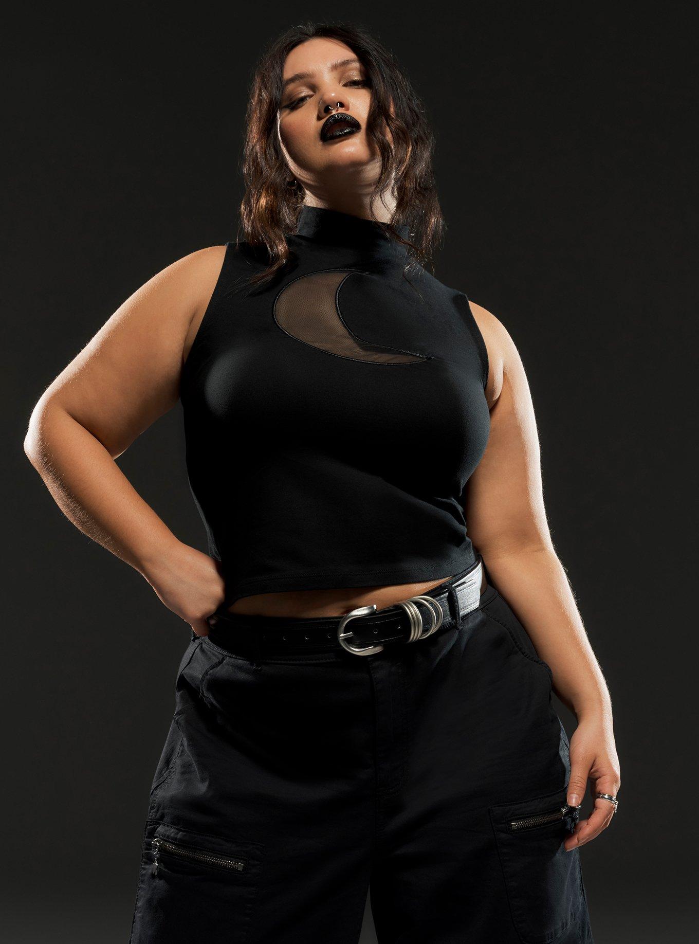 Nightfall Cut-Out Crop Tank