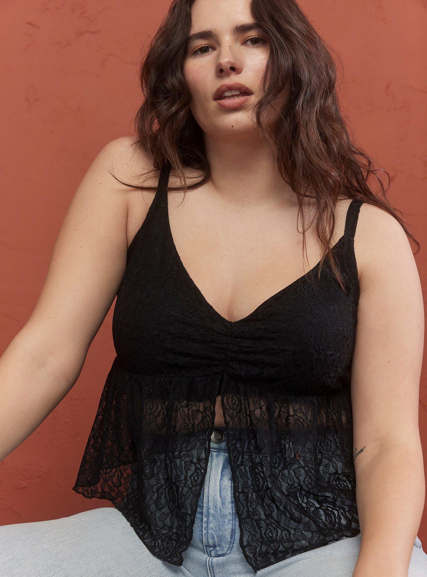 Festi Open Front Cami