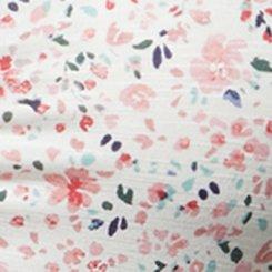 Sweetheart Babydoll Top, LANA DITSY FLORAL CLOUD DANCER, swatch