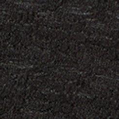 Sheer Fitted Crew Tee, DEEP BLACK, swatch