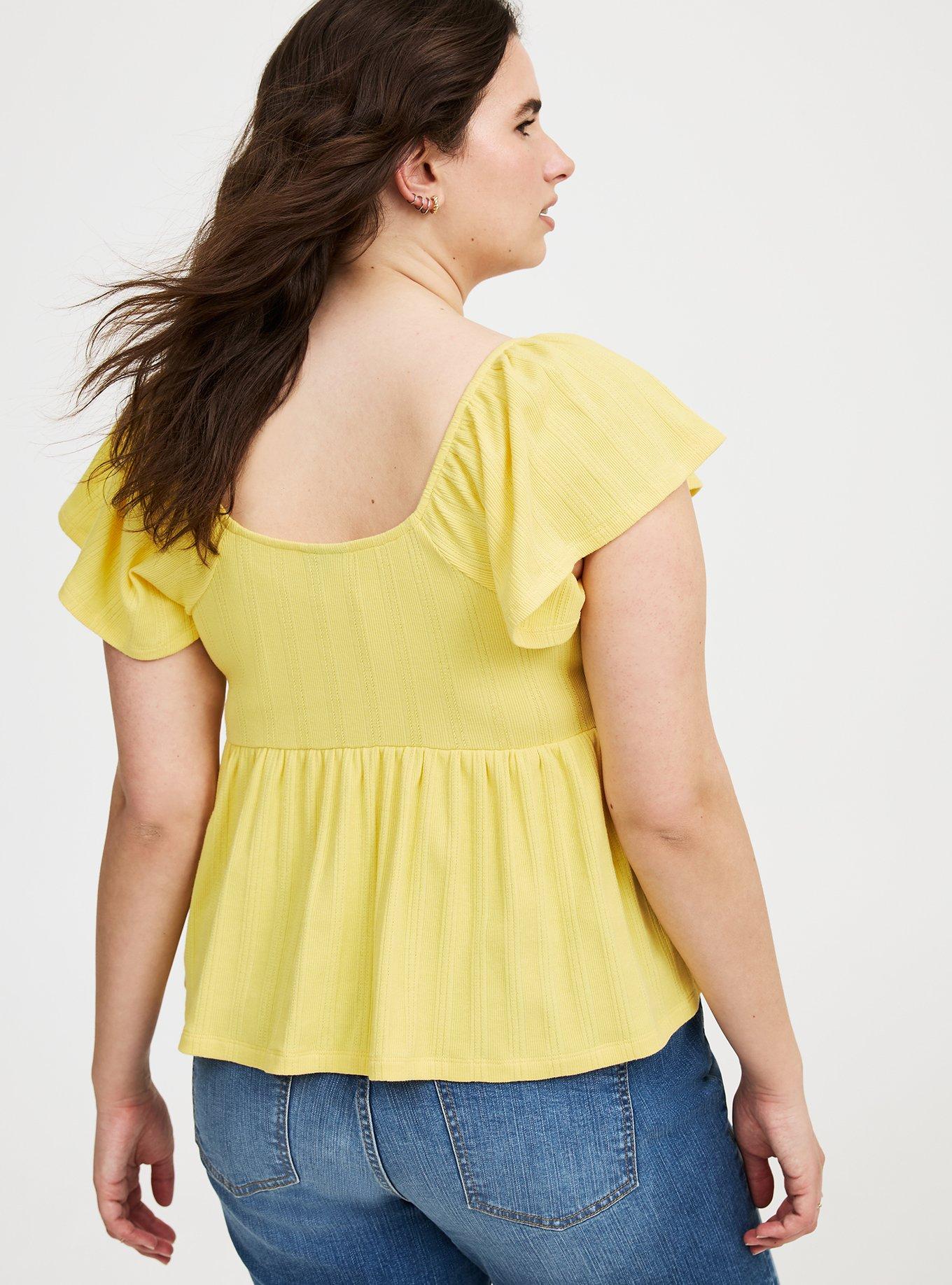 Sweetheart Flutter Sleeve Babydoll