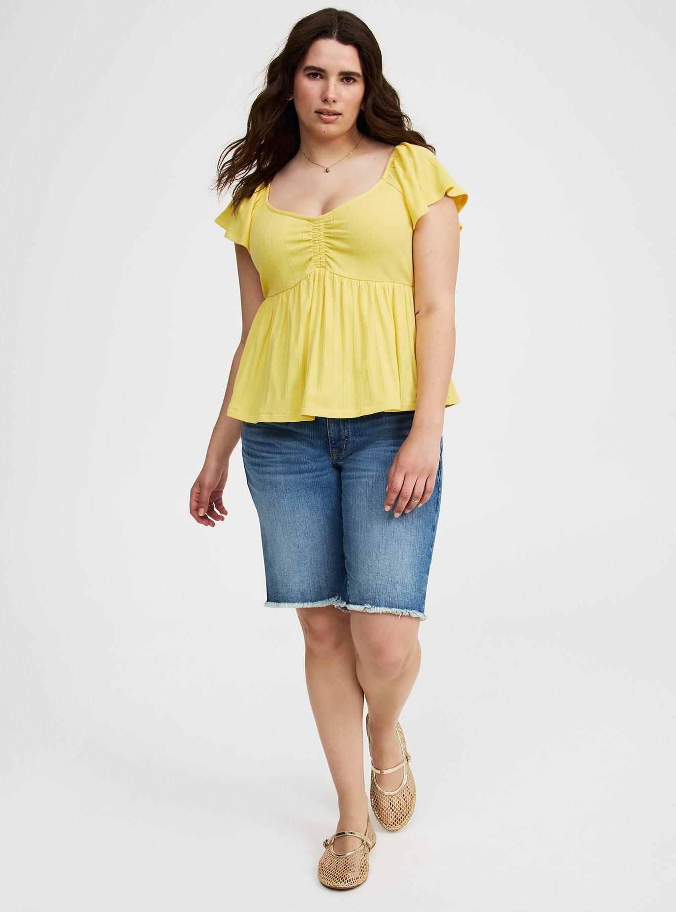 Sweetheart Flutter Sleeve Babydoll