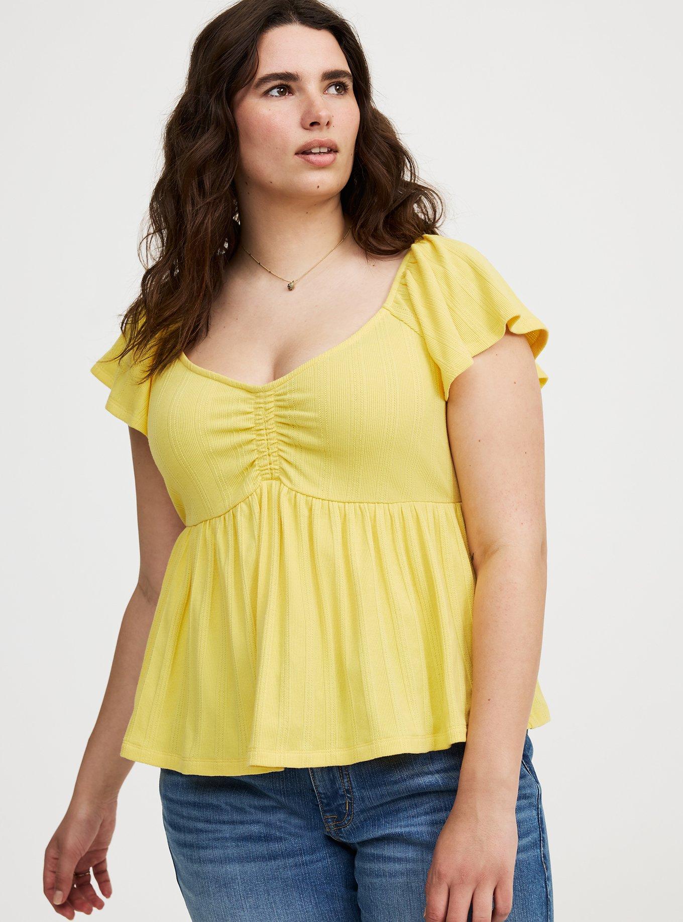 Sweetheart Flutter Sleeve Babydoll
