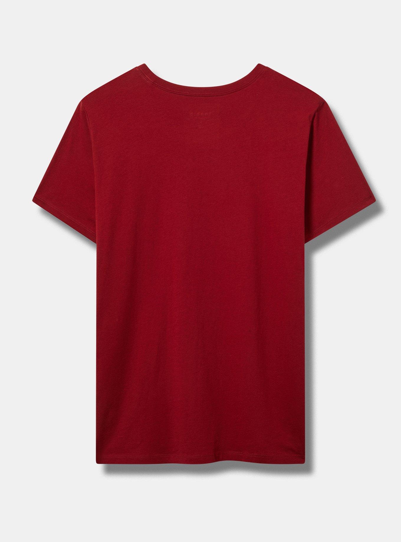 BRUSH HEART CLASSIC FIT HERITAGE JERSEY CREW TEE