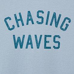 CHASING WAVES CLASSIC FIT HERITAGE JERSEY TANK, DUSTY BLUE, swatch