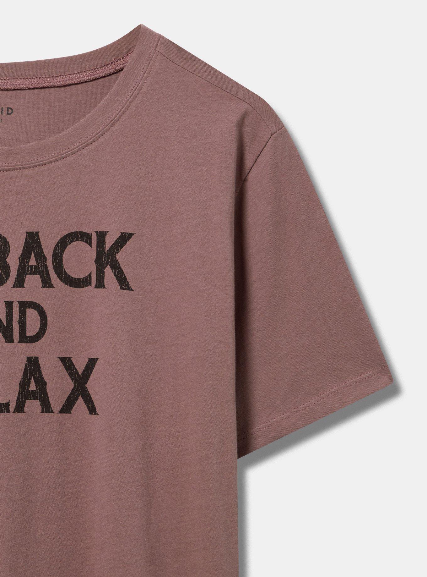 SIP BACK RELAX CLASSIC FIT HERITAGE JERSEY CREW TEE