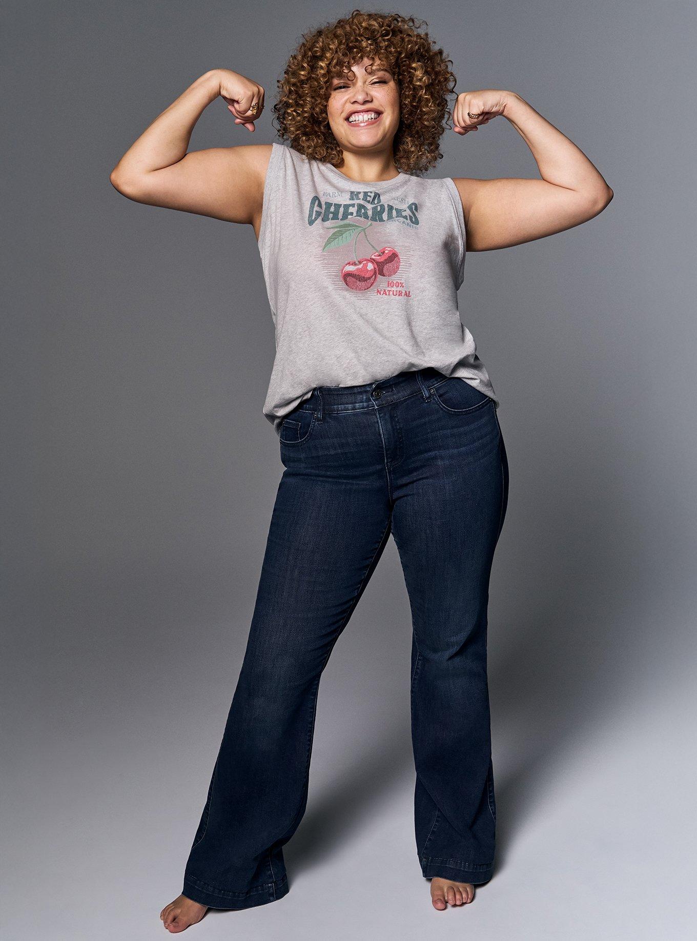 Cherries Relaxed Heritage Jersey Tank