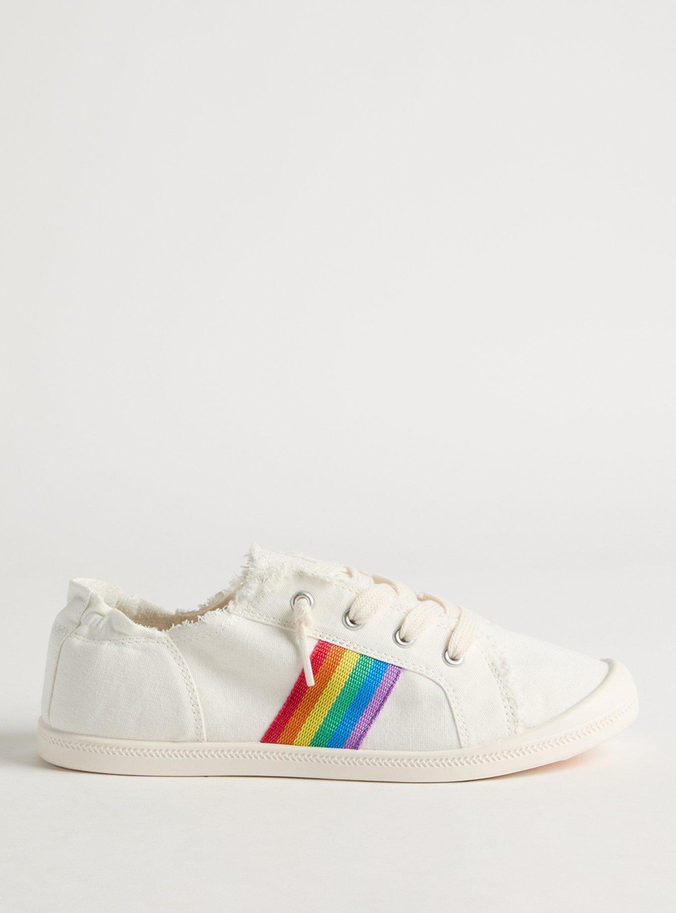 Frayed Ruched Cuff Sneaker (WW)