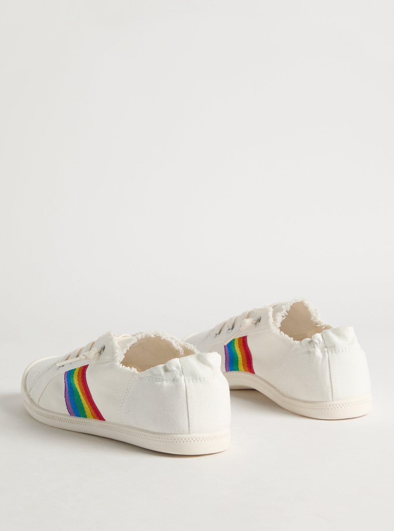 Frayed Ruched Cuff Sneaker (WW)