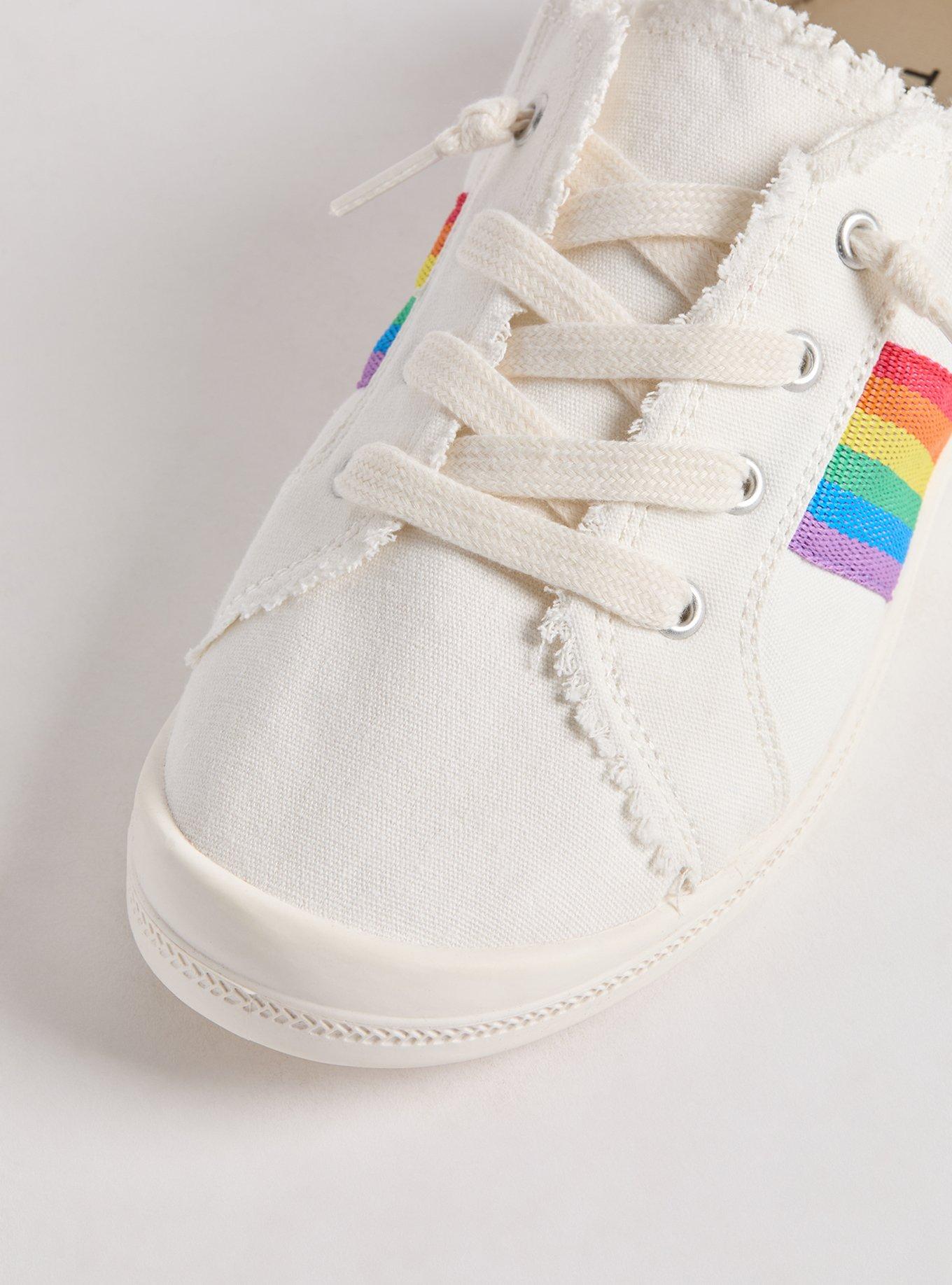 Frayed Ruched Cuff Sneaker (WW)