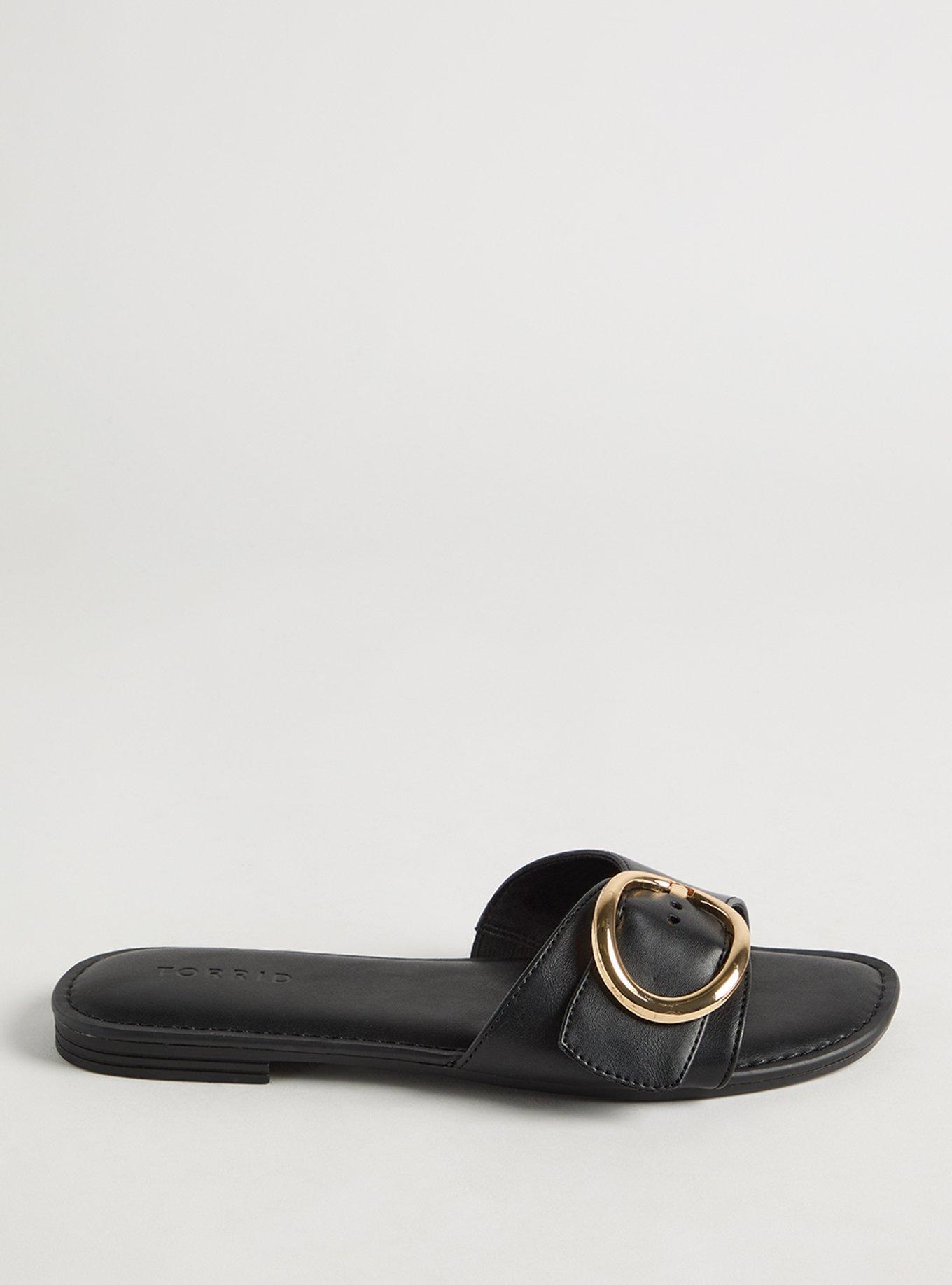Buckle Slide Sandal (WW)