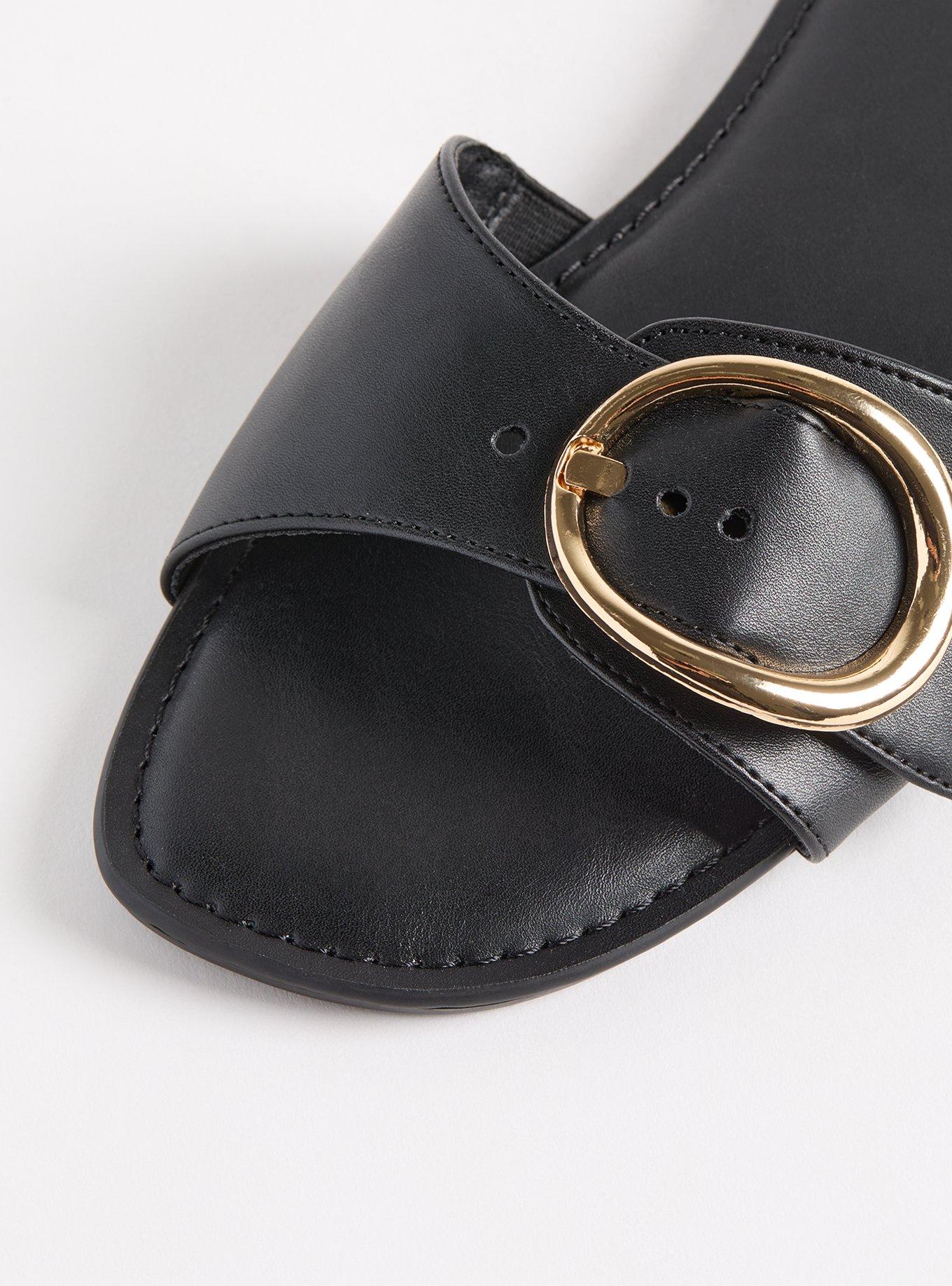 Buckle Slide Sandal (WW)