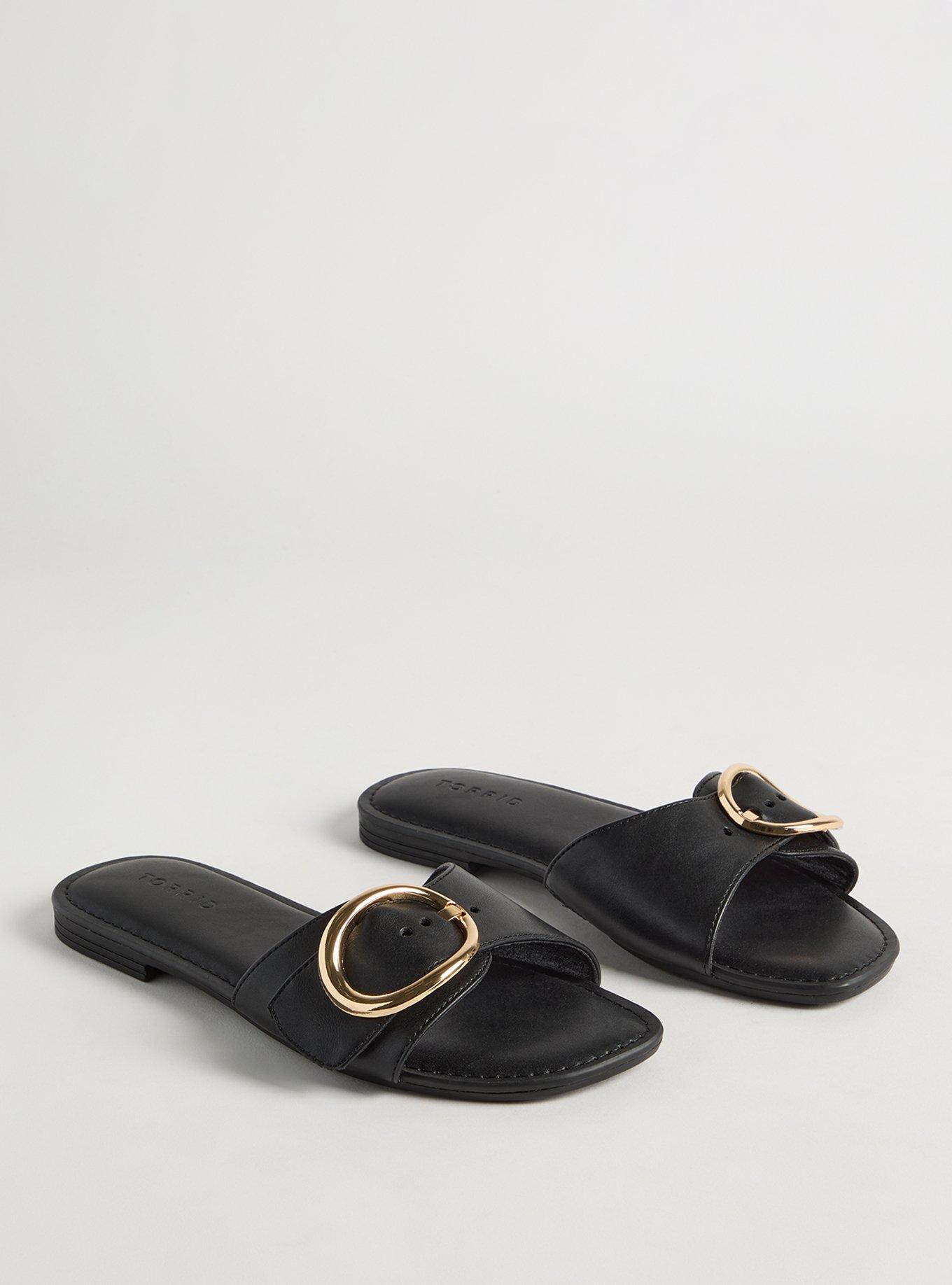 Buckle Slide Sandal (WW)
