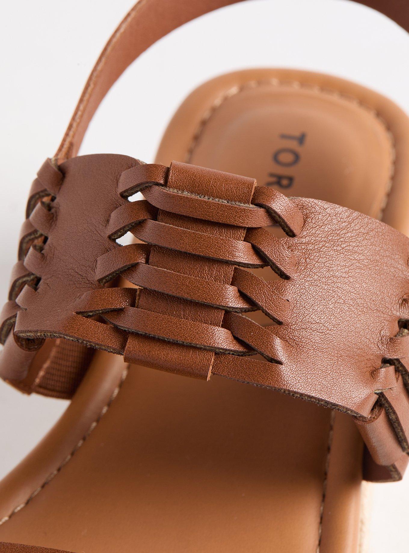 Double Strap Woven Platform Sandal (WW)