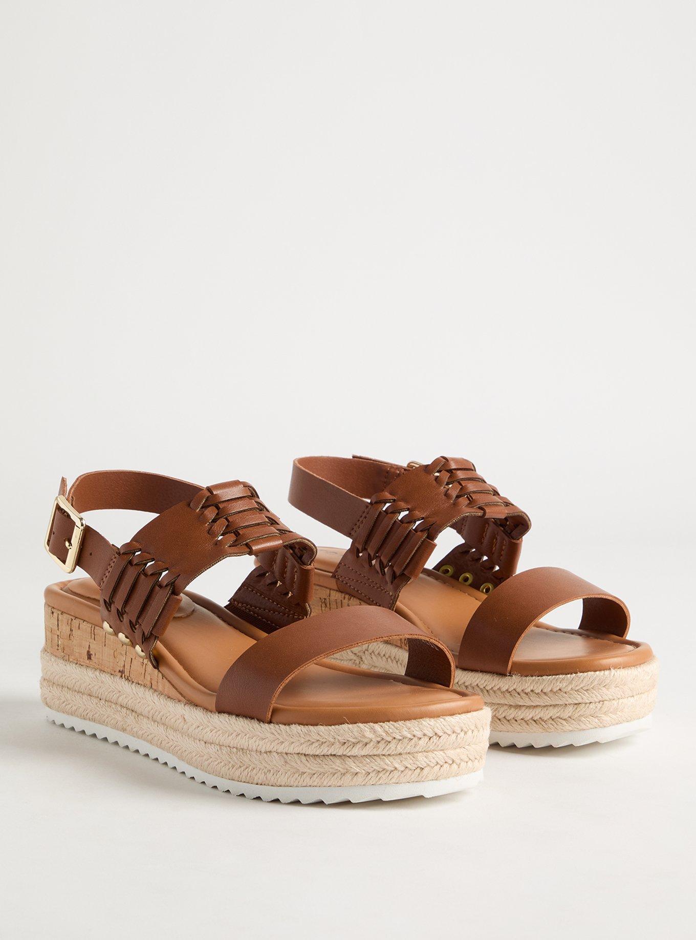 Double Strap Woven Platform Sandal (WW)