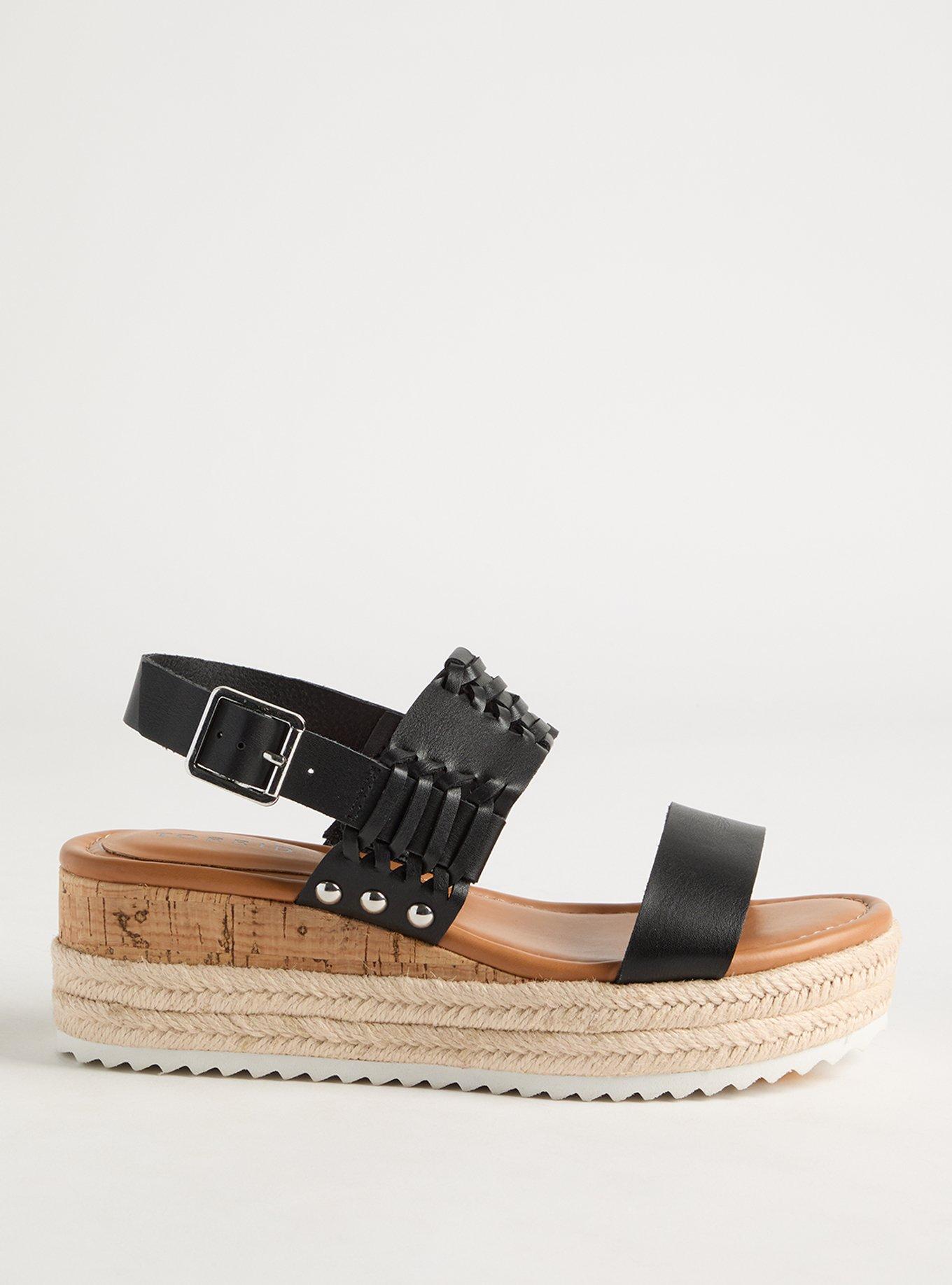 Double Strap Woven Platform Sandal (WW)