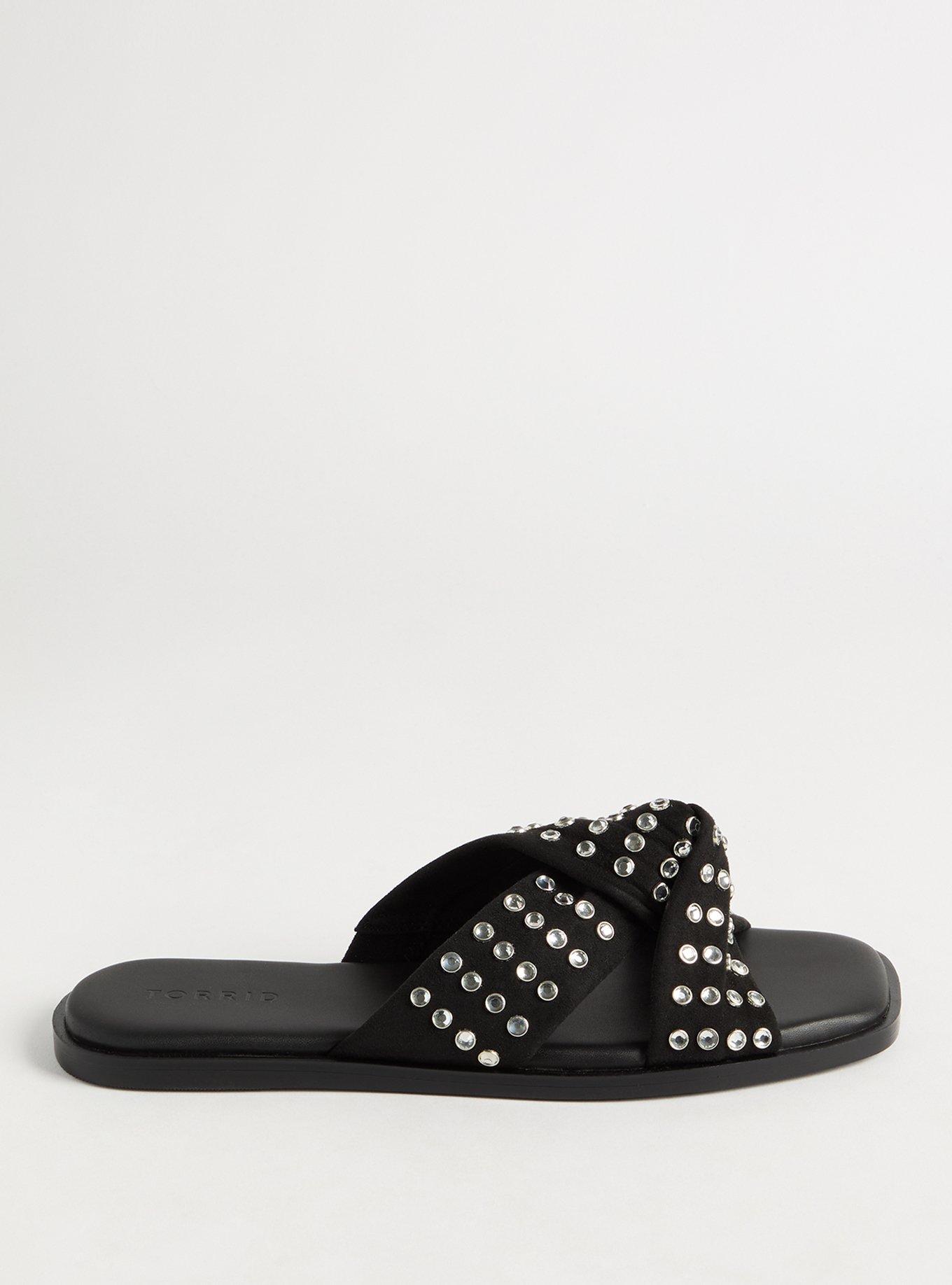 Rhinestone Knot Slide (WW)
