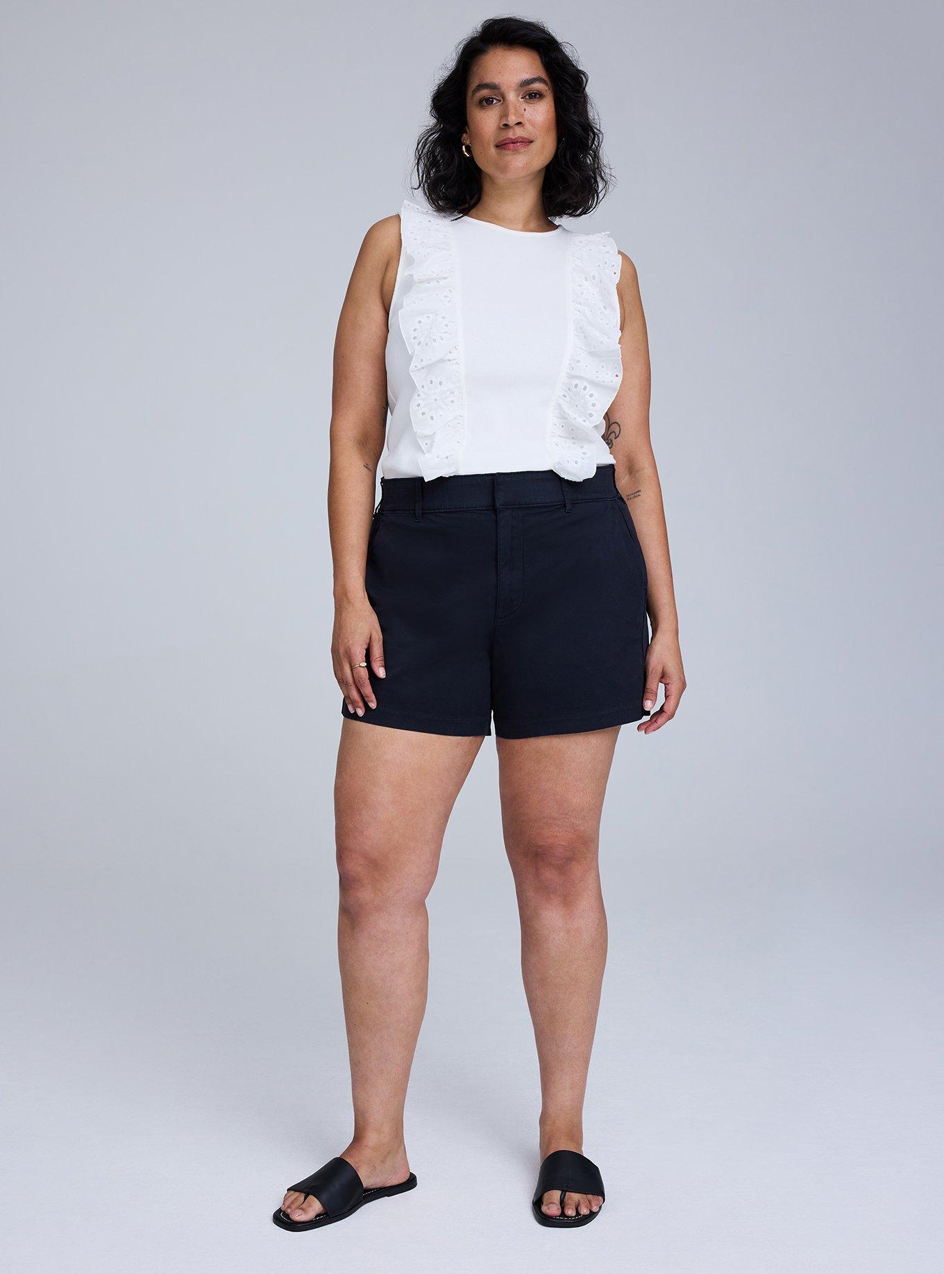 Belle Isle Eyelet Ruffle Tank