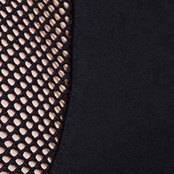 Nightfall Foxy High-Neck Tank, DEEP BLACK, swatch