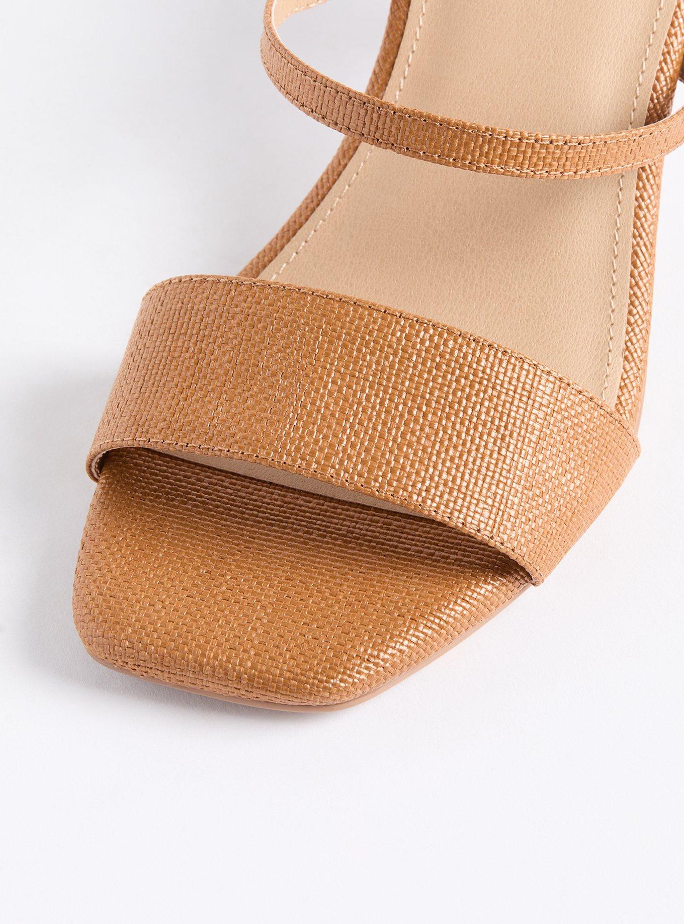 Dual Strap Heeled Mule (WW)
