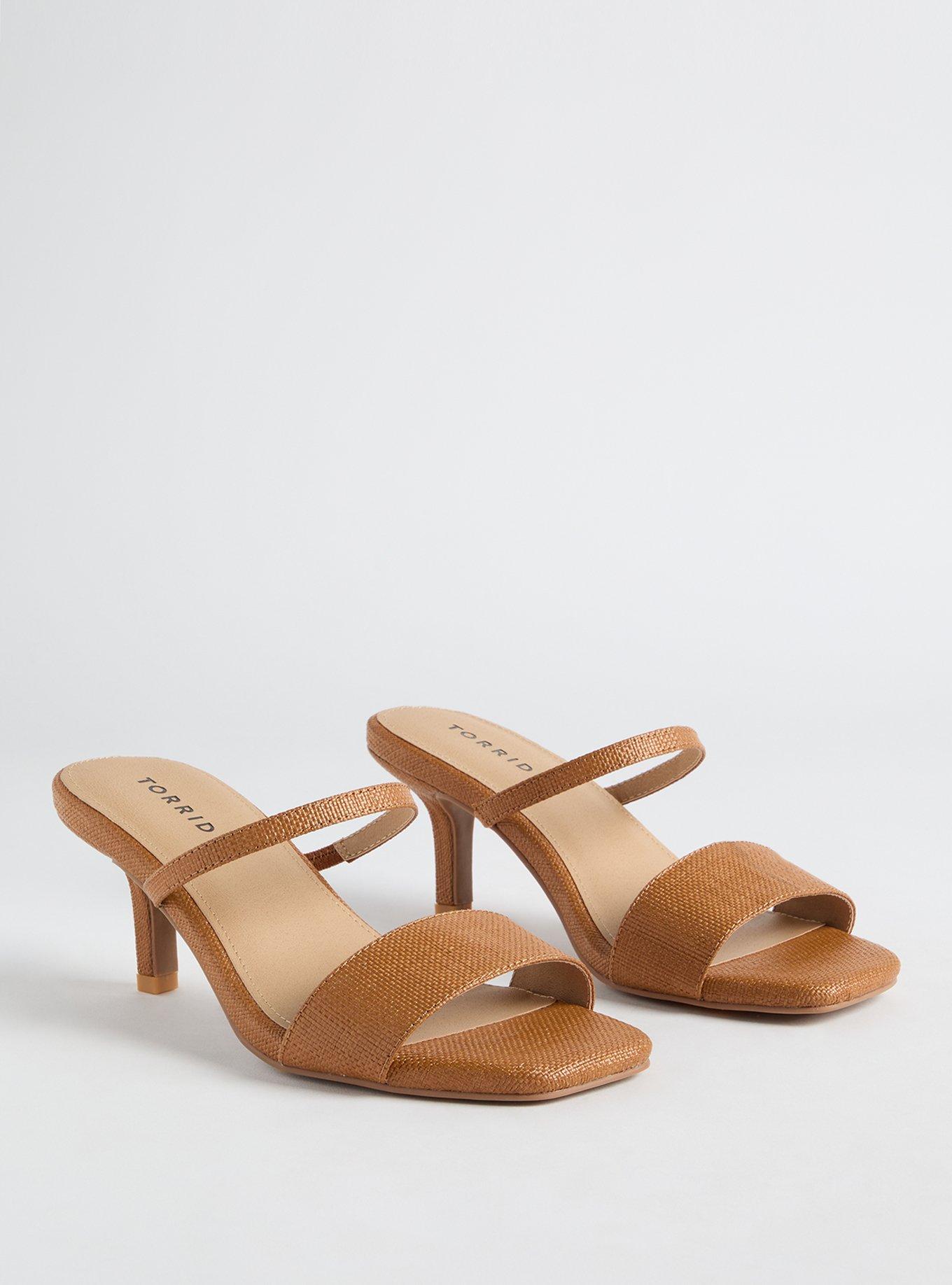 Dual Strap Heeled Mule (WW)