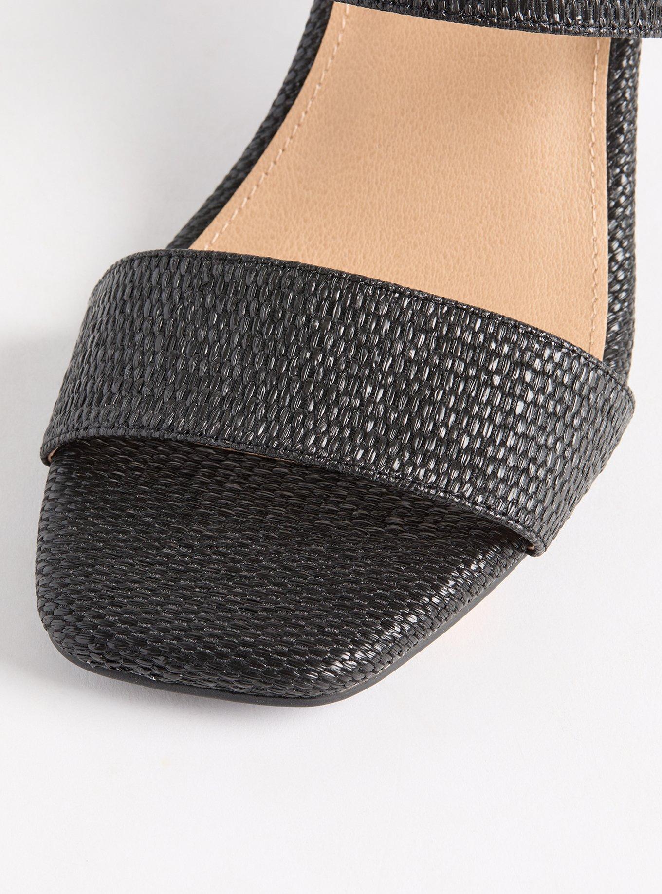Dual Strap Heeled Mule (WW)