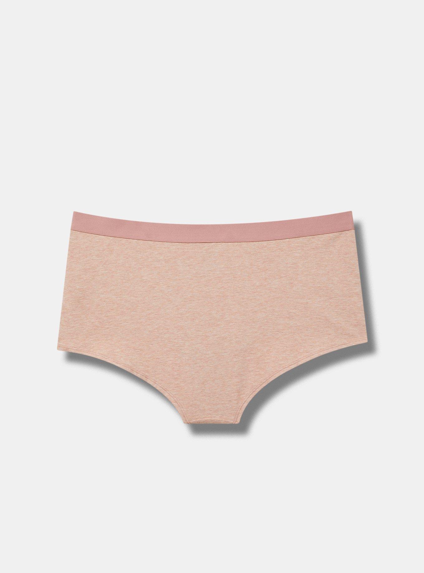 Mid-Rise Cotton Boyshort Panty