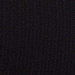 Seamless Rib High-Rise Lacy Brief Panty, RICH BLACK, swatch