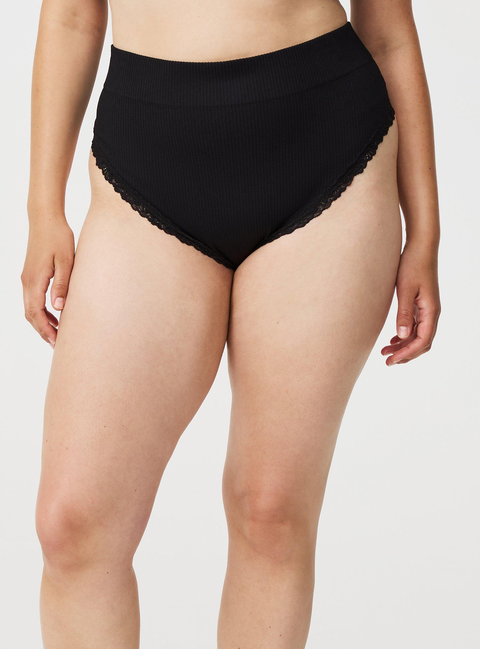 High-Rise Seamless Rib Thong Panty