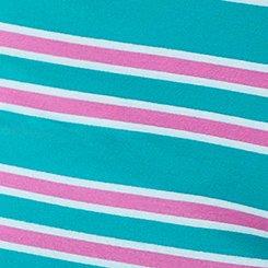 Mid-Rise Seamless Boyshort Panty, BOYFRIEND STRIPE LAPIS, swatch