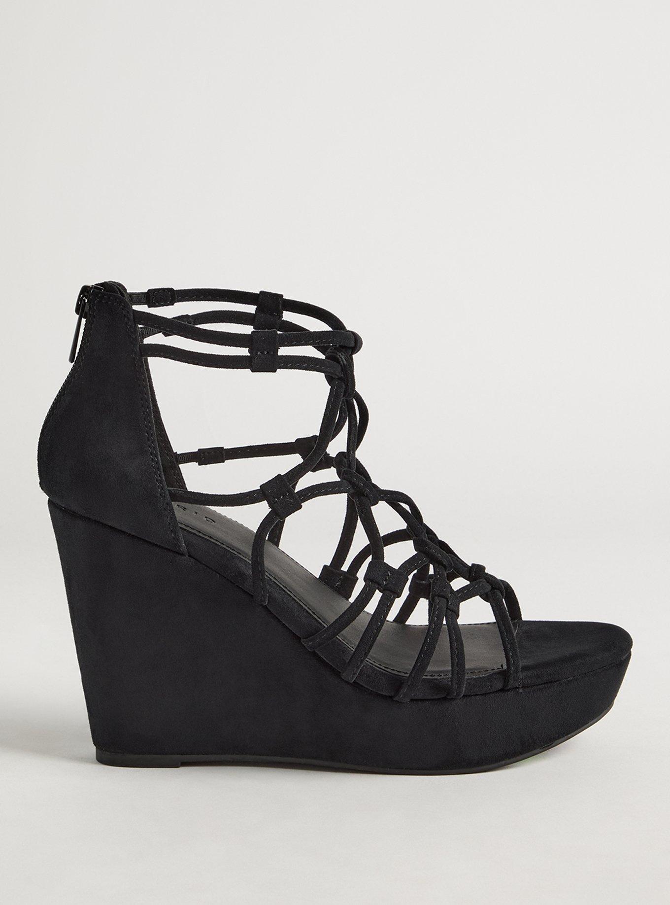 Knotted Caged Platform Wedge (WW)