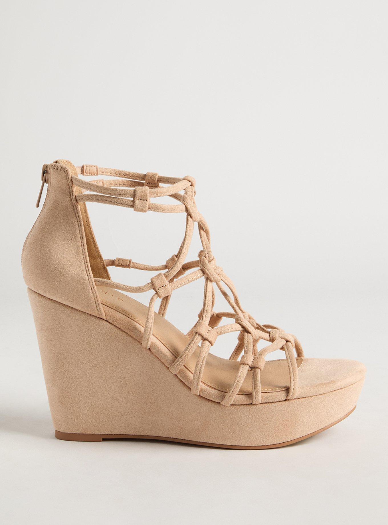 Knotted Caged Platform Wedge (WW)