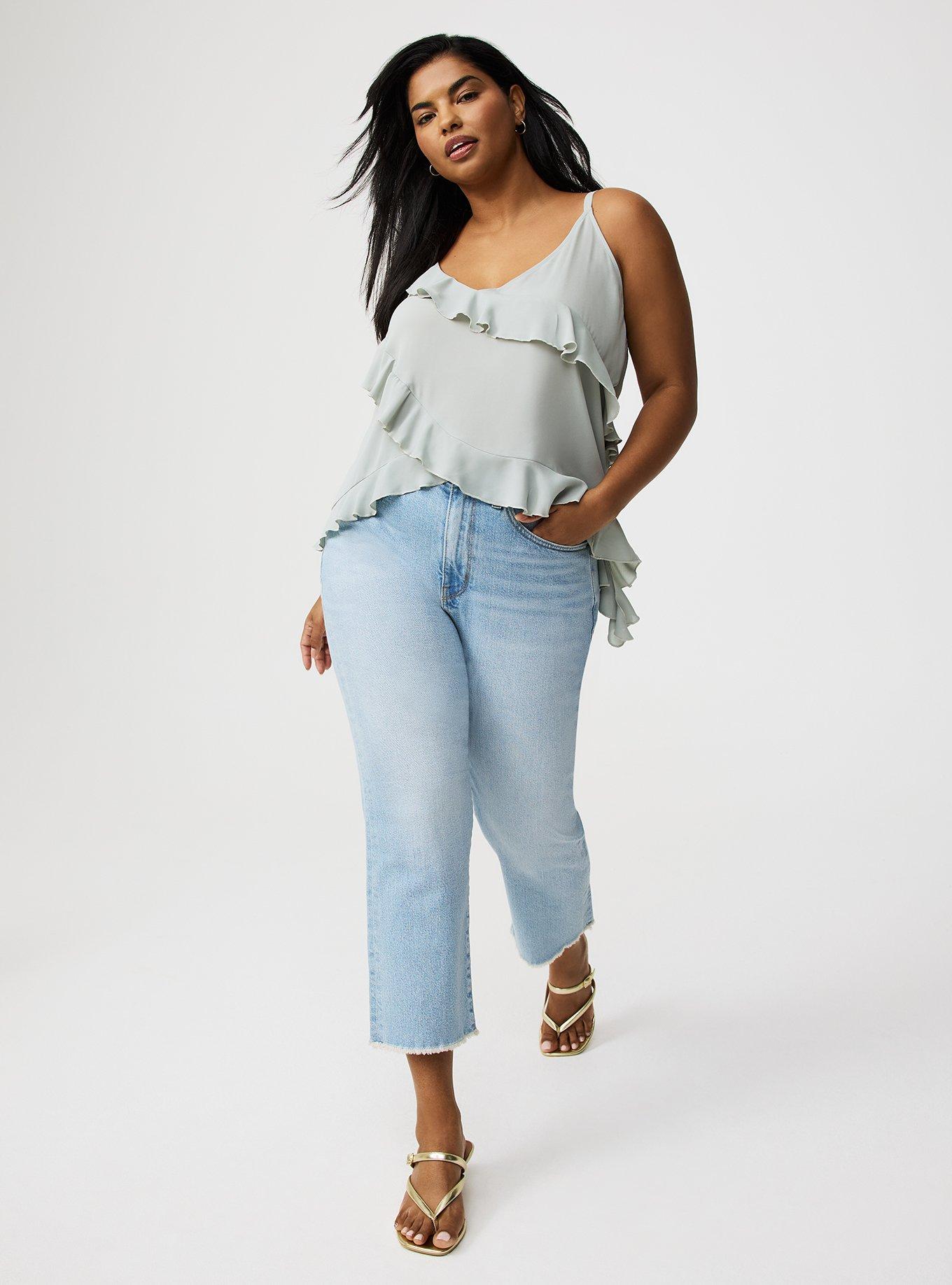 Georgette Ruffle Cami