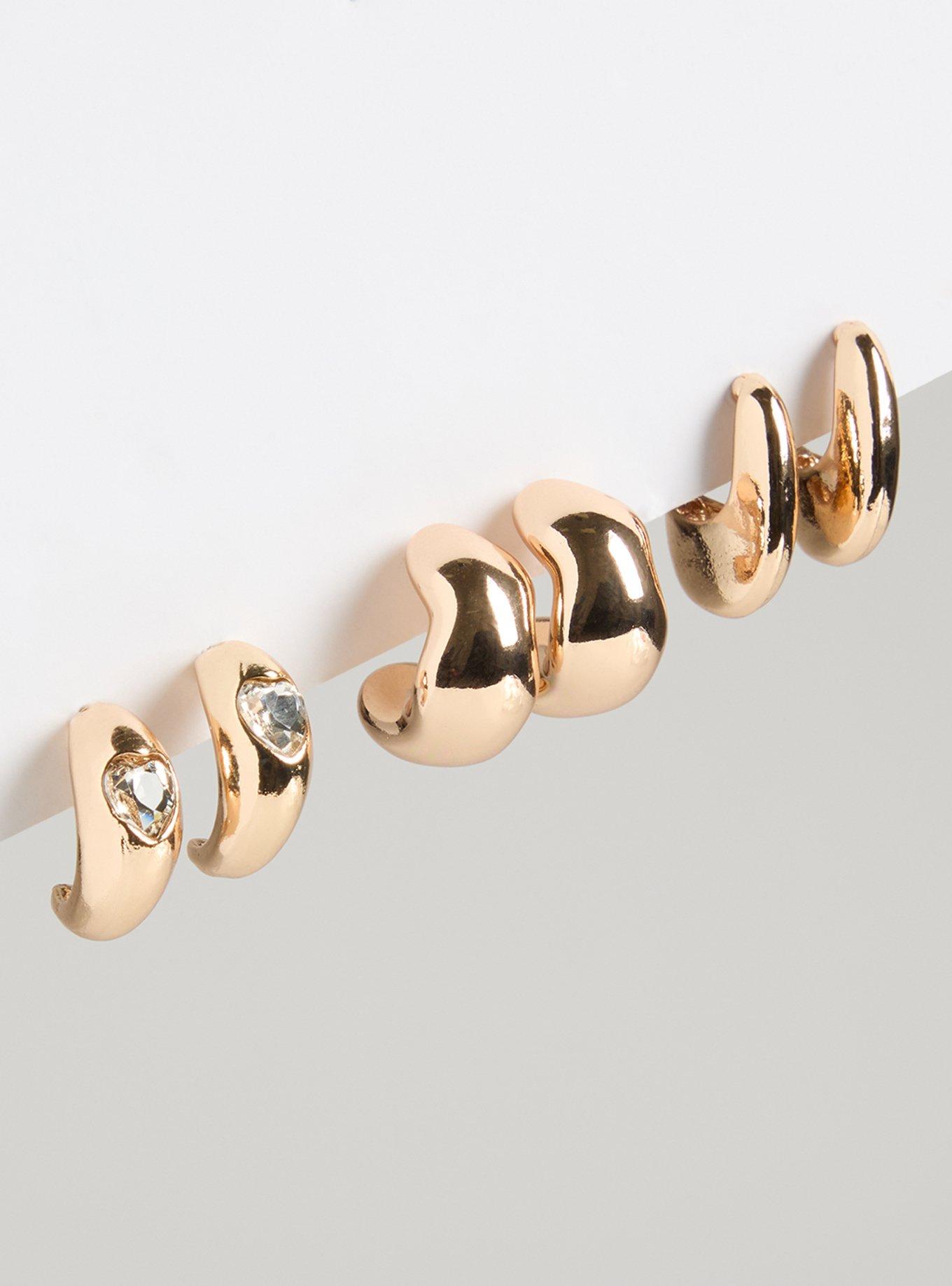 Mini Hoop Earring Set