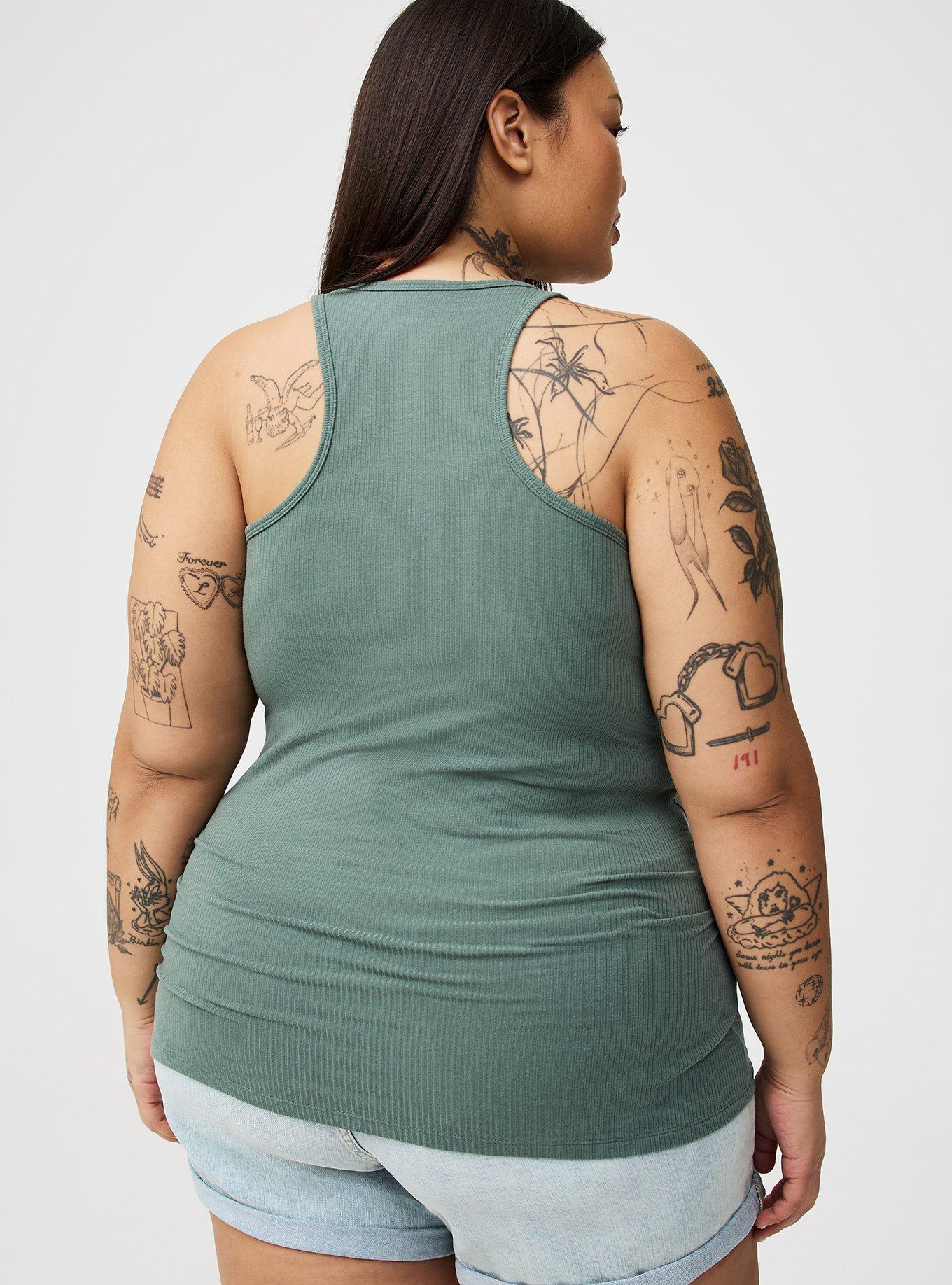 V-Neck Racerback Tank