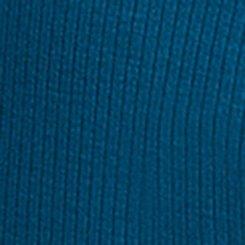 Lace Trim Babydoll Top, LEGION BLUE, swatch