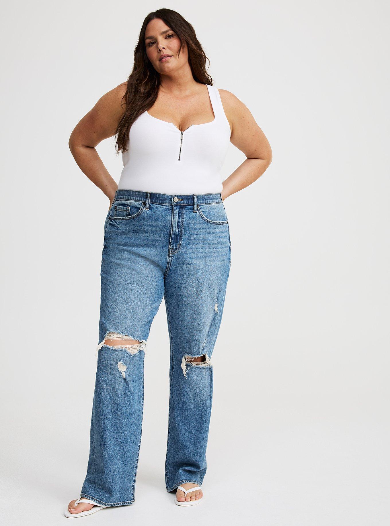 Foxy Scoop Neck Zip Tank