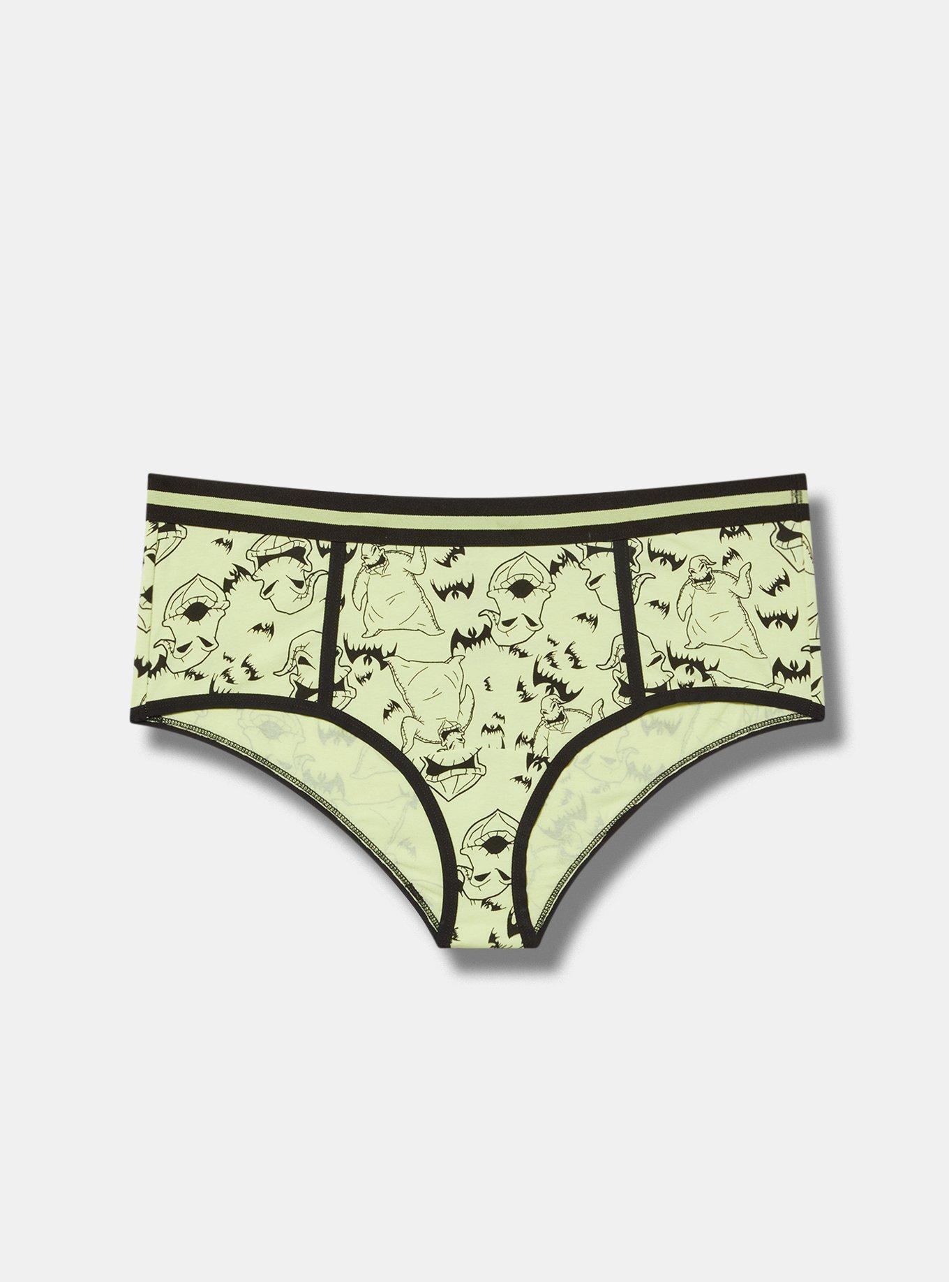 Oogie Boogie Mid-Rise Cotton Cheeky Panty